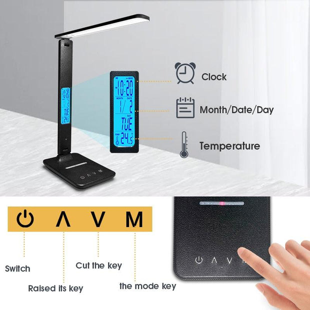 UP GOODS ™ Wireless Charging LED Desk Lamp