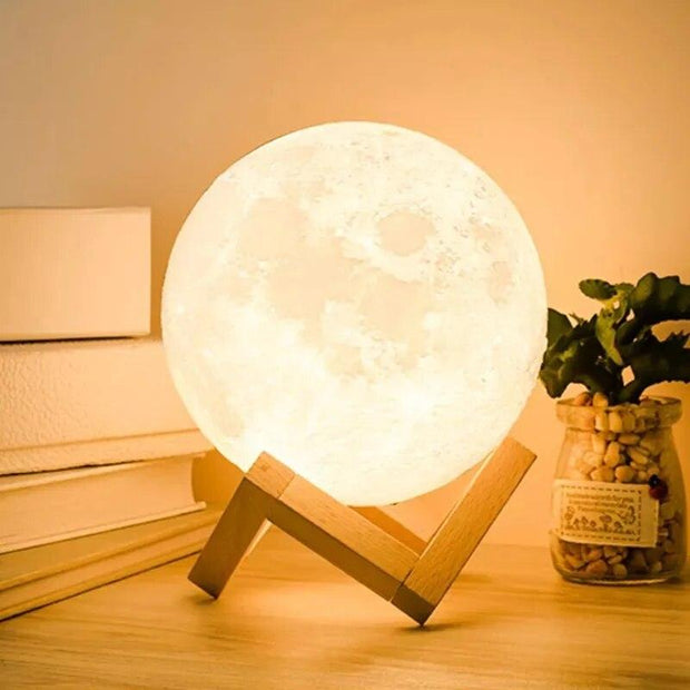 UP GOODS ™  3D LED Night Moon Lamp