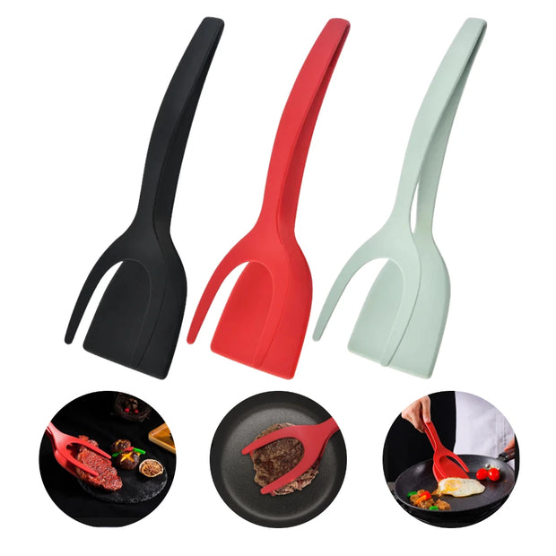 UP GOODS ™ Grip Flip Tongs 2 In 1