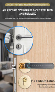 UP GOODS ™ Smart Fingerprint Door Lock